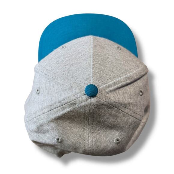 Pokemon Ball Cap Youth Charizard Gray and Teal Unworn Flat Brim Snapback OSFM - Picture 5 of 7